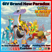 Brand New Paradox 6IV Pokemon Scarlet & Violet 🚀Fast🚀 Indigo Disk DLC