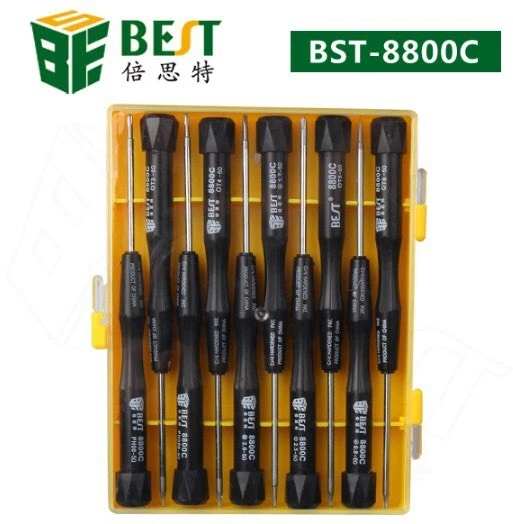 10 in1 Screwdriver Repair Tool Kit Set For Mobile phone iPhone Laptop BEST 8800C