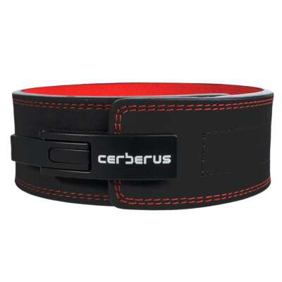 CERBERUS Strength Classic Hebelgürtel (13 mm) - Premium Leder - bis 7XL Größe