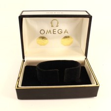 GENUINE OMEGA WATCH BOX VINTAGE SILVER SEAMASTER SPEEDMASTER DEVILLE