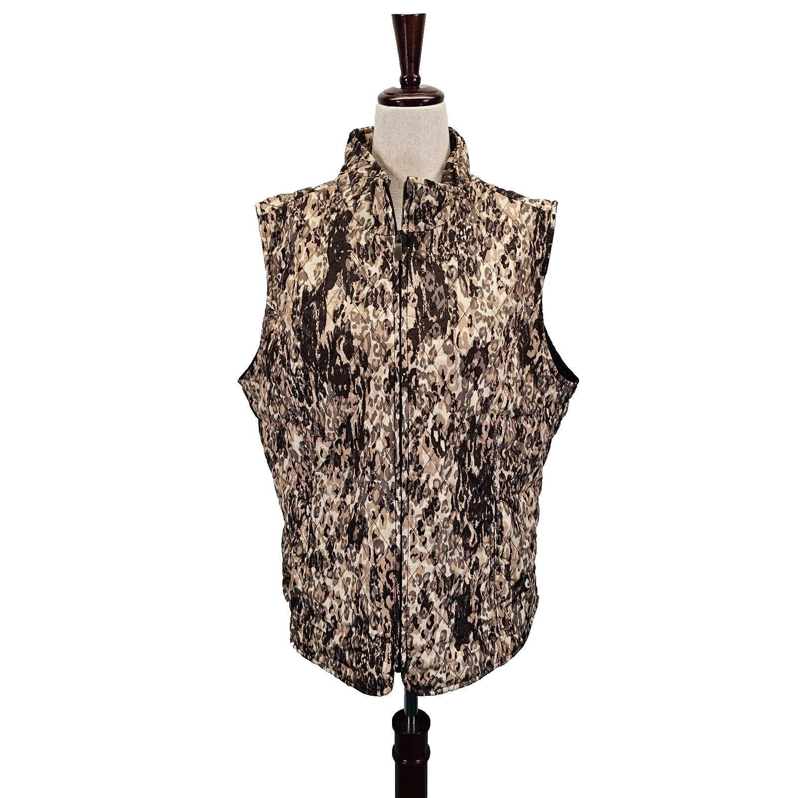 Chalecos Christopher & Banks animal print para mujer