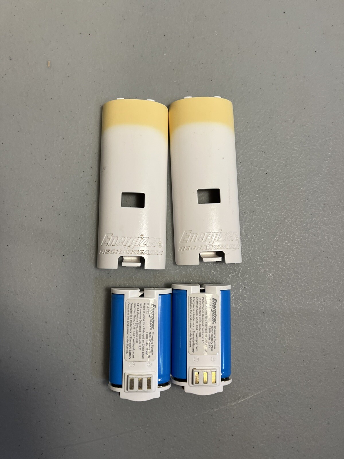 Energizer Rechargeable Batteries & Backs 2 Pack For Wii Controller  PL-7522-image