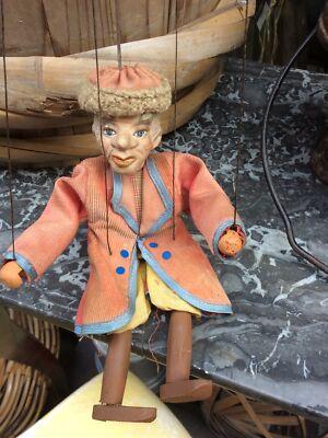 Marionnette en bois à fils 20 cm Pinocchio