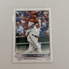 2022 Topps Series 2 Gerardo Parra #583 Washington Nationals
