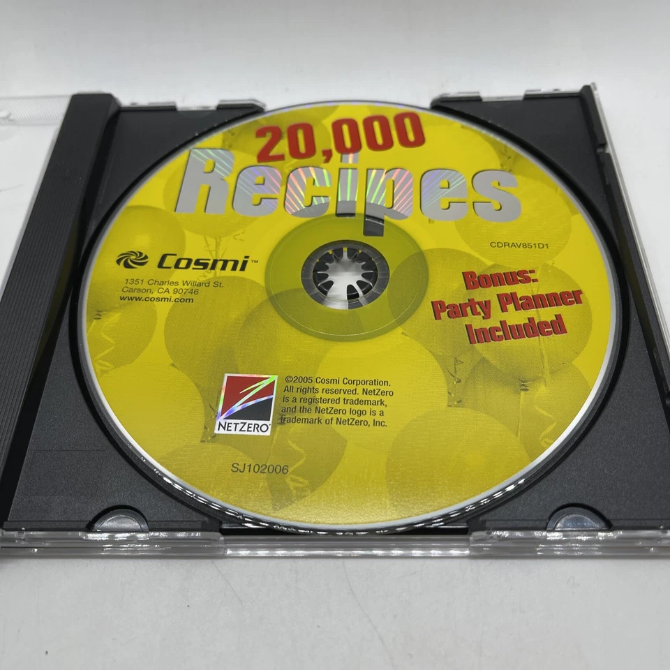 20,000 Recipes PC CD-ROM Reference Disc - Image 3 of 4