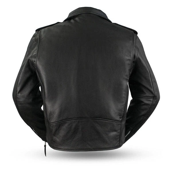 Men' Genuine Leather Jacket Lambskin - Image 2 of 4
