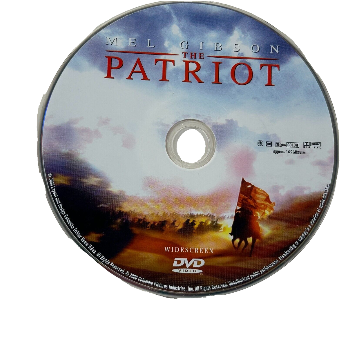Patriot DVD - DISC ONLY | eBay