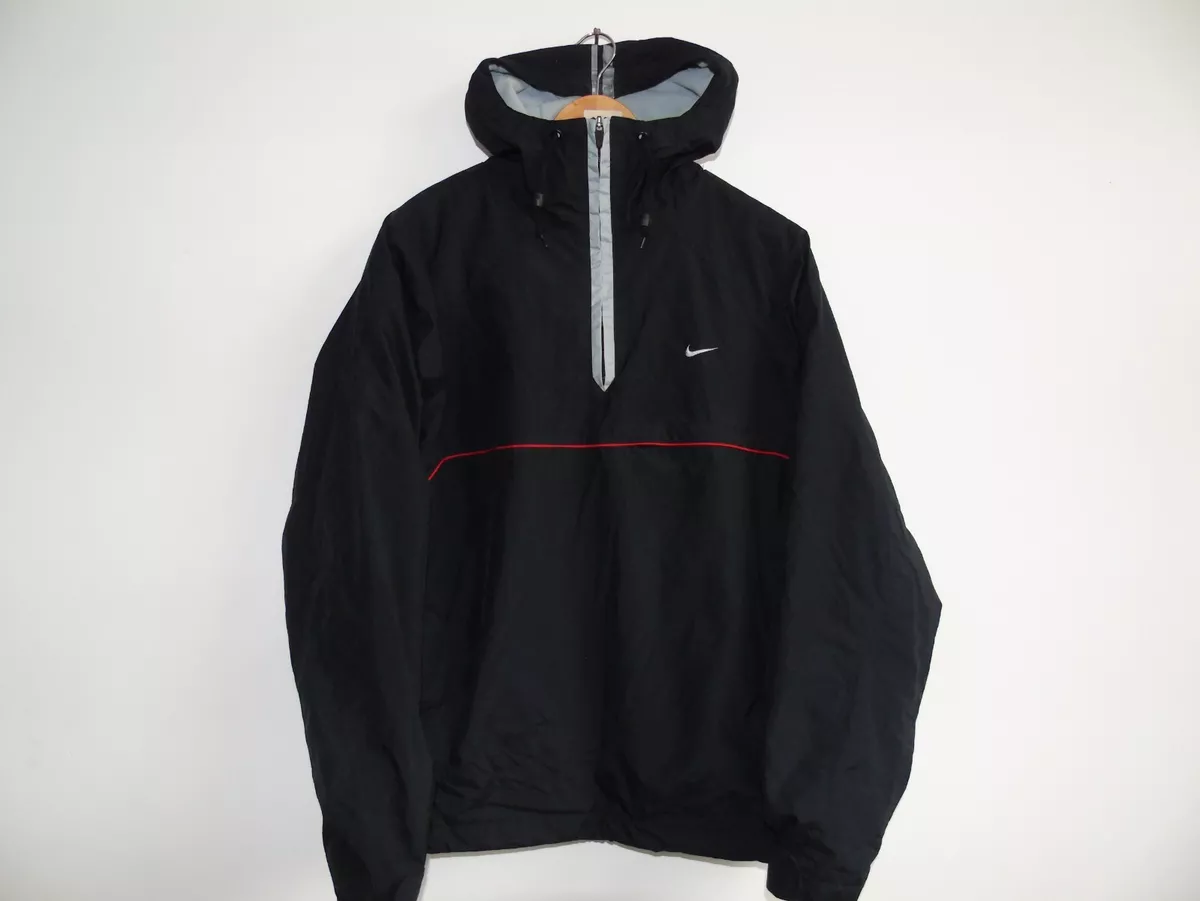 Y2k Vintage nike winter nylon jacket anorak swoosh 00`s