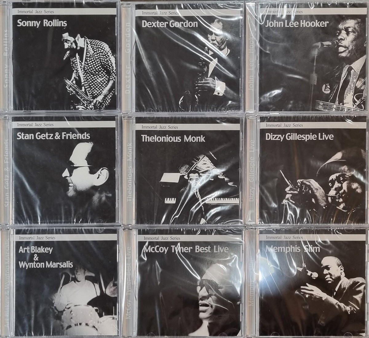 Jazz CD All Sealed / Sonny Rollins, Dexter Gordon, John Lee Hooker