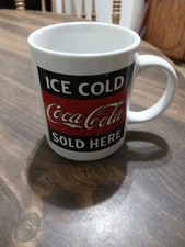 Ice Cold Coca Cola Sold Here 1999 Gibson Coffee Mug
