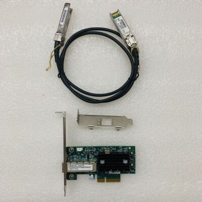 Mellanox CX311A MCX311A-XCAT ConnectX-3 EN 10G Ethernet 10GbE SFP+ PCI-E + Cable