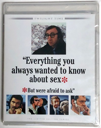 Everything You Always Wanted to Know About Sex Blu-ray. New and Factory Sealed.
