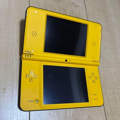 Nintendo DSi LL XL Yellow Console Handheld System Good Condition
