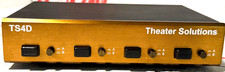 THEATER SOLUTIONS TS4D MULTI ROOM 4 ZONE SPEAKER SELECTOR SWITCH NICE -