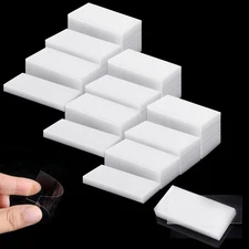 1000 Pack Plastic Tags Shelf Label Holders Clear Plastic Label Price Tag Libr...