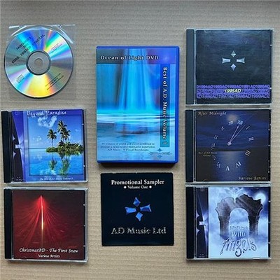 AD Music- 7 X CDs - Ambient/Electronic/New Age etc. David Wright/Code Indigo etc
