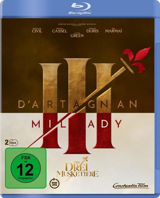 Blu-ray Die Drei Musketiere - BOX (Teil 1 & 2) [2 BRs] #1907097