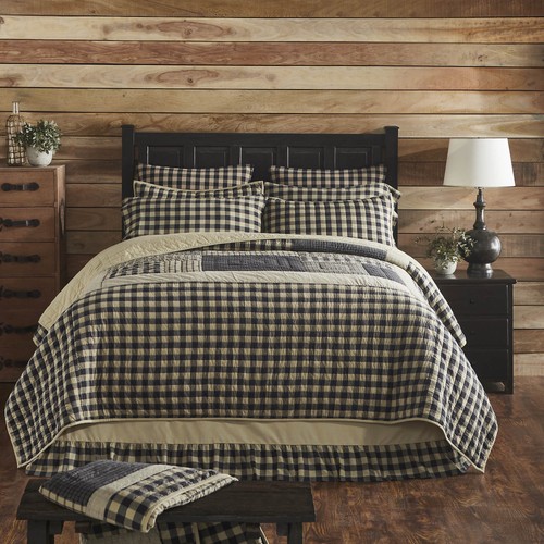 My Country California/Luxury King Quilt 124Wx115L VHC Brands - Picture 2 of 6