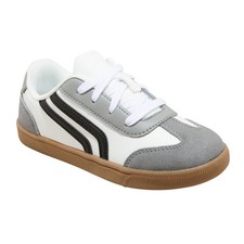 Cat  Jack Kids Boys Boston Retro Court Sneakers 90322886 White Multi 4