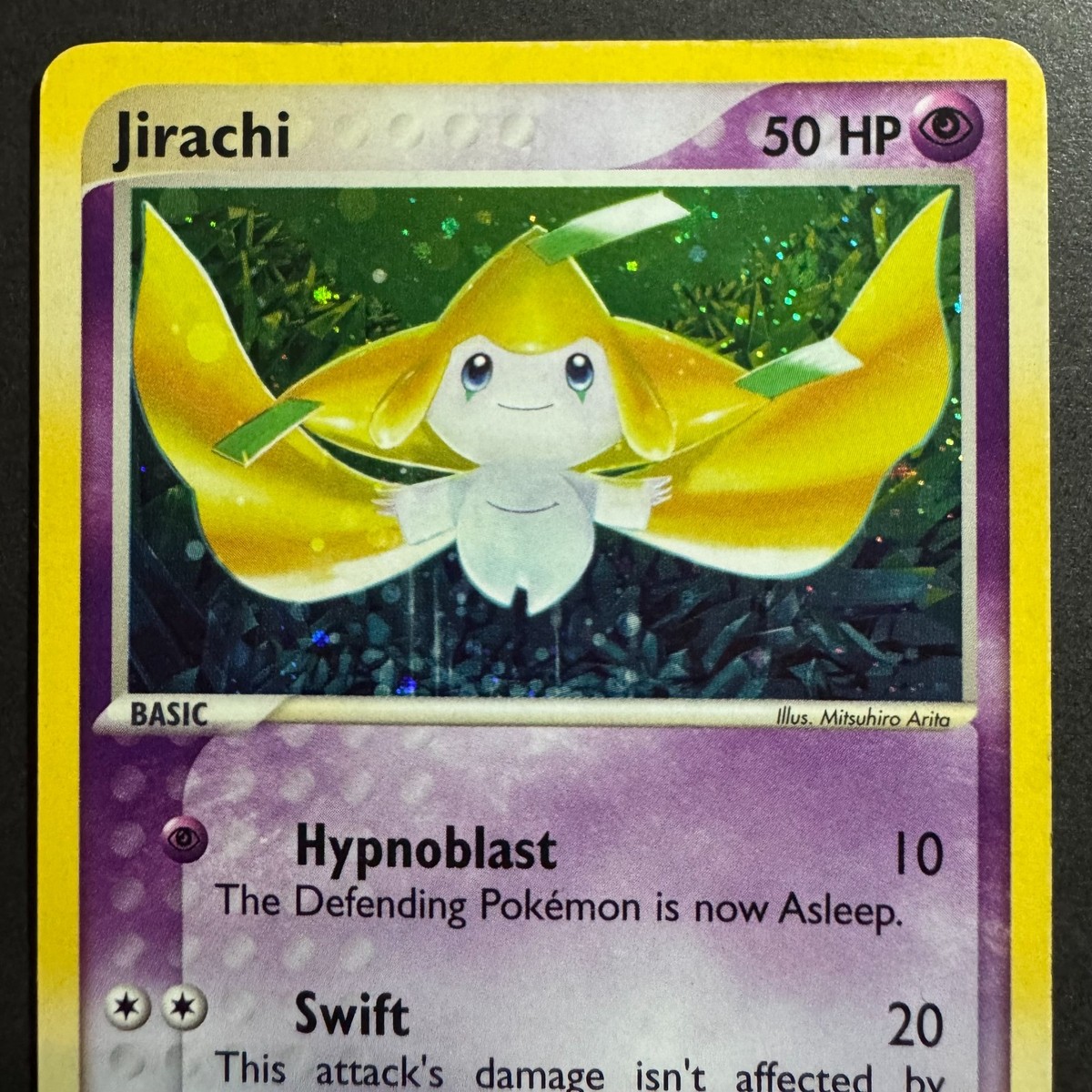 Jirachi 97/95 EX Team Magma Team Aqua 2004 Secret Rare Holo e
