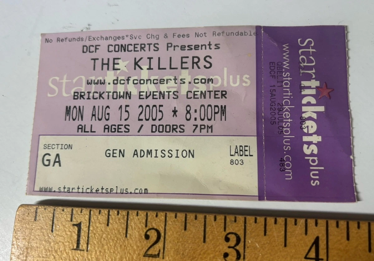 Original The Killers Memorabilia for sale | eBay