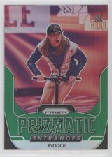 2022 Panini Prizm WWE Prizmatic Entrances Green Prizm Matt Riddle Riddle #28 tr4