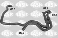Sasic KüHlerschlauch 3404197 FüR Renault ScÉNic 2 JM0 Megane KM0 BM0 LM0 Van Dci