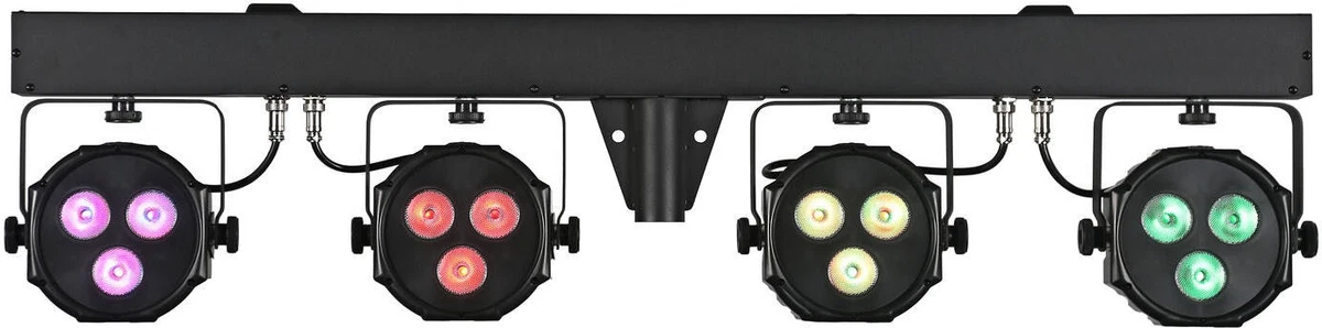 Eurolite LED KLS-402 AIR Kompakt Lichtset RGB WW DMX Funk 12x10 Watt Bühne Licht
