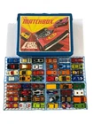 Vintage 1971 Matchbox Carry Case With Trays & 48 Die Cast Cars & Very Gd Cond.