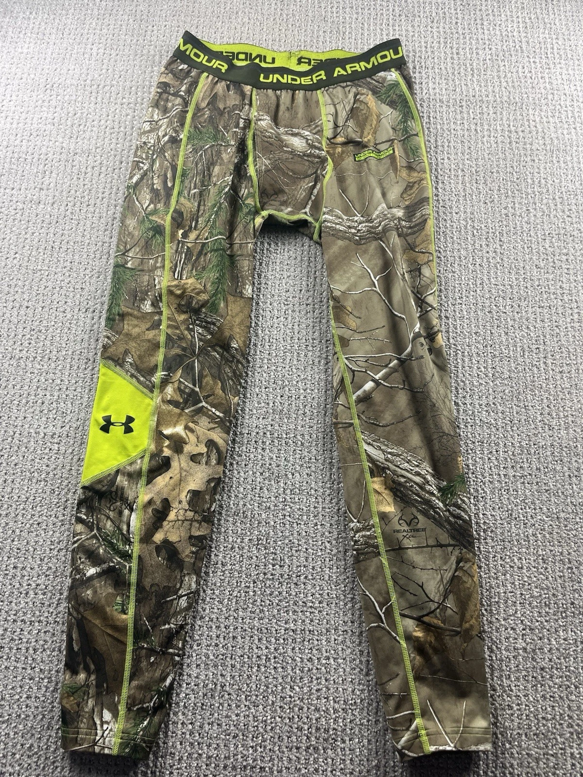 Under Armour Coldgear Camo Real Tree Base Layer Pants Mens Large Compression
Opens in a new window o