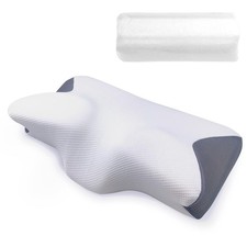 Ergonomic Cervical Pillow for Firm Neck Support Orthopedic Contour Pillow for...