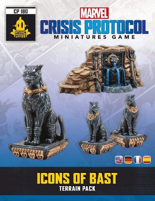 Marvel: Crisis Protocol - Icons of Bast Terrain Pack (Geländeset Ikonen von...