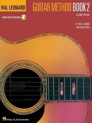 Guitar Method Book 2 Hal Leonard Beginner to Intermediate Guitar Lesson Book...