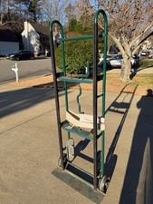 Harper 800-lbs. Capacity 2 -Wheel Green Steel Appliance Hand Truck