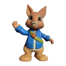 Nick Jr. Peter Rabbit Posable Figure 2.5" Toy Blue Jacket