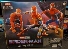 MARVEL LEGENDS - SPIDER-MAN NO WAY HOME  3 PACK SEALED BRAND NEW