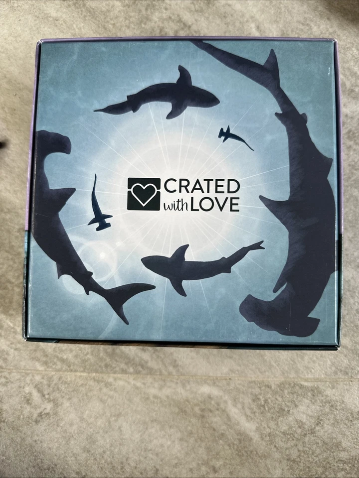 Into Hungry Waters Date Night Bite Box Game Crated Love HTF Board Sharks Couple  - Image 3 of 4