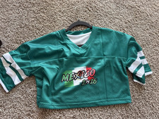 Mexico Soccer Jersey Shirt, Green/White/Red Colors