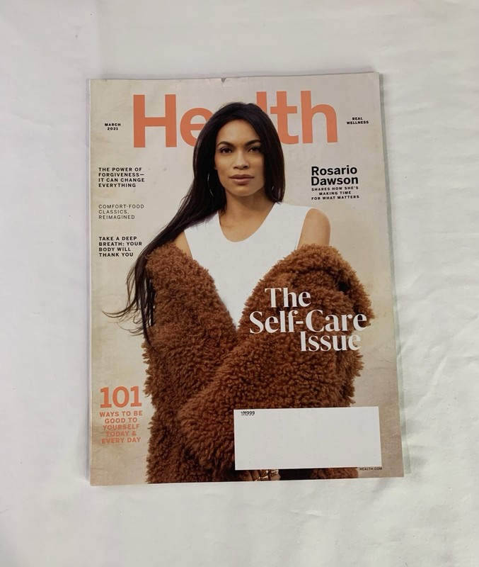 Health Rosario Dawson “Shares How She’s Making” Issue March 2021 Magazine