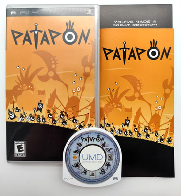 Patapon 1 (Sony PSP, 2008) COMPLETE CIB Tested & Cleaned +Insert!