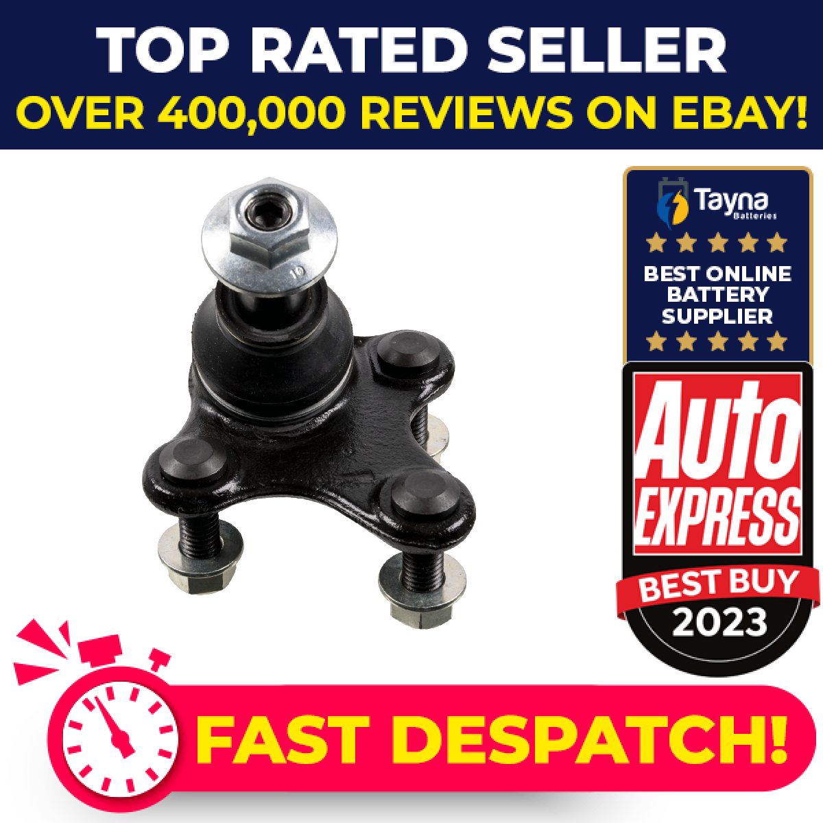Ball Joint fits VW GOLF Lower Left 2012 on Suspension 3C0407365A 3C0407365AS1