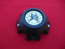 AMERICAN OUTLAW  Wheel Center Cap Flat Black  BC-865 NEW