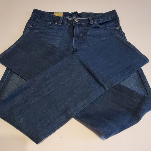 Levi's Girls Blue Skinny Stretch Denim Jeans - Sz 14R 2 Available NWT - Picture 3 of 6