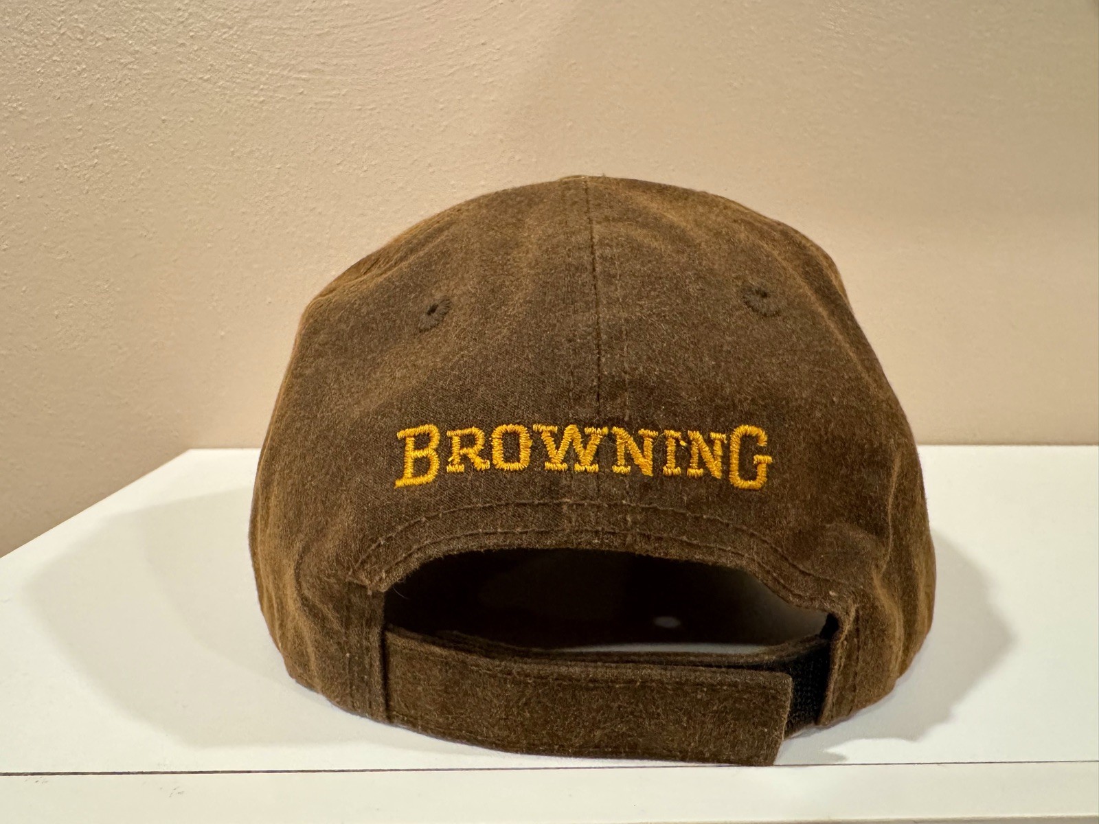 Browning Dura-Wax Solid 6-Panel Baseball Cap Brow… - image 3