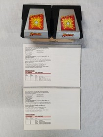 Atari 2600  Reactor With Manual  Tested 