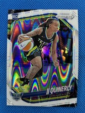 2025 #95 JJ Quinerly Panini Prizm WNBA White Seismic Prizm Wings RC