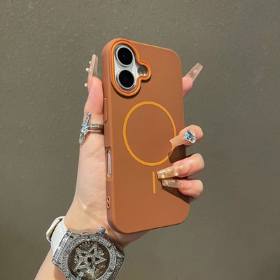 Fr iPhone 16 Pro Max 15 14 13 12 11 Slim Ultra Thin Matte Magnetic Mag Safe Case