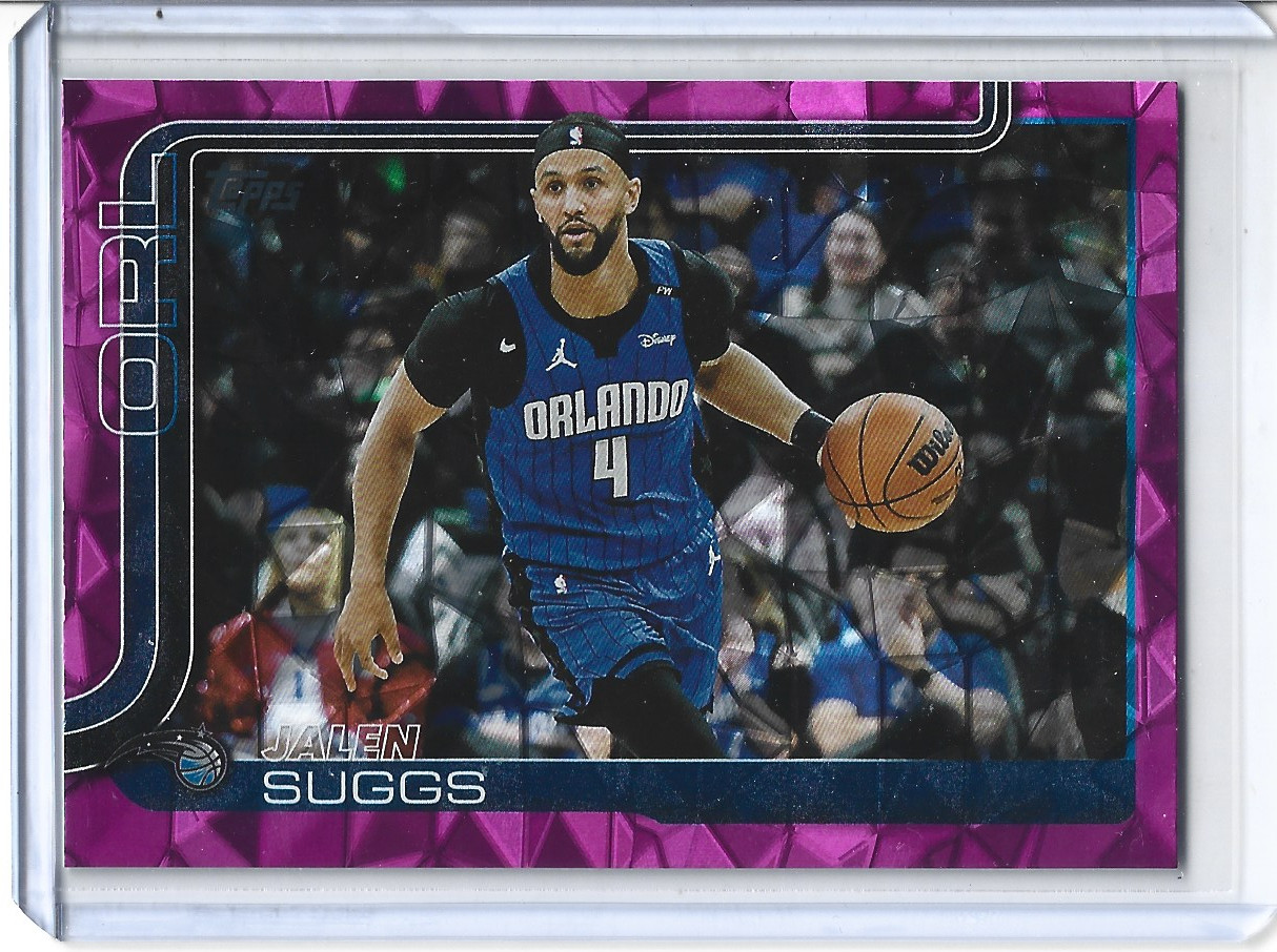2025-26 Topps Basketball Jalen Suggs Pink Diamante #92