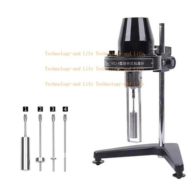 Rotational Viscometer Viscosity Meter NDJ-1 Fluidimeter New Free Ship