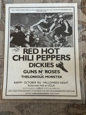 Original Red Hot Chili Peppers Memorabilia for sale | eBay